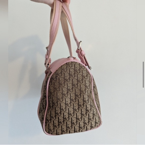 Baby pink Christian Dior Trotter Hand bag - Picture 8 of 16